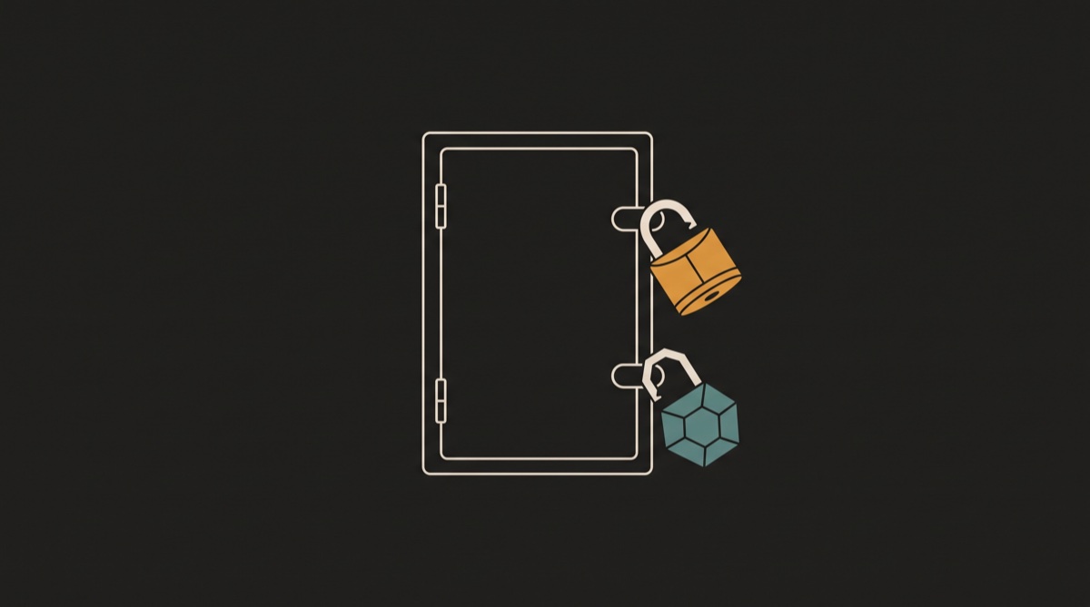 One door secured by two different locks - a classical one and a post-quantum one - both must be opened