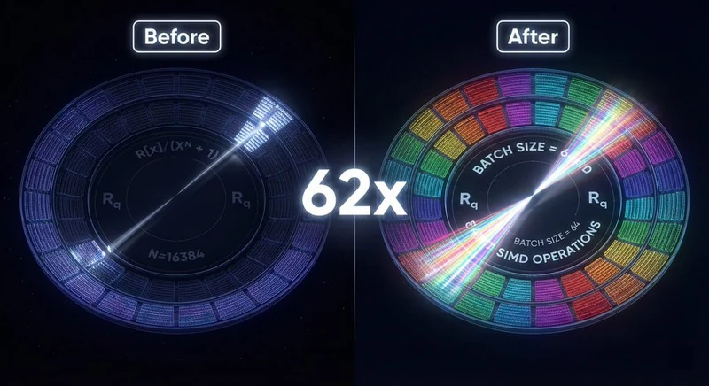62x speedup from SIMD batching